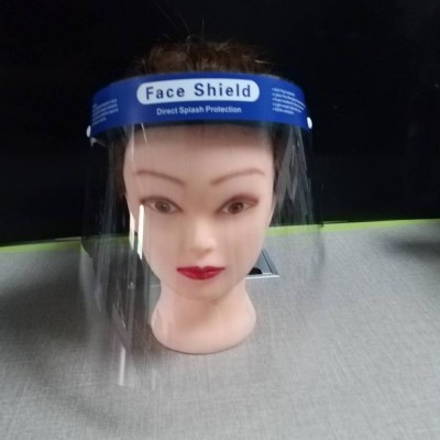 Wholesale spit prevention shield face shield transparentplastic face shield