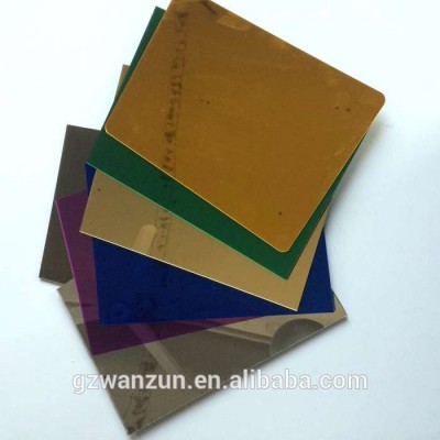 high impact Adhesive Non Glass Mirror pmma mirror sheet polycarbonate reflection mirror sheet